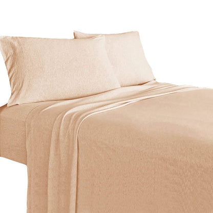 Soft Tees Luxury Cotton Modal Jersey Knit Sheet Set DailySale