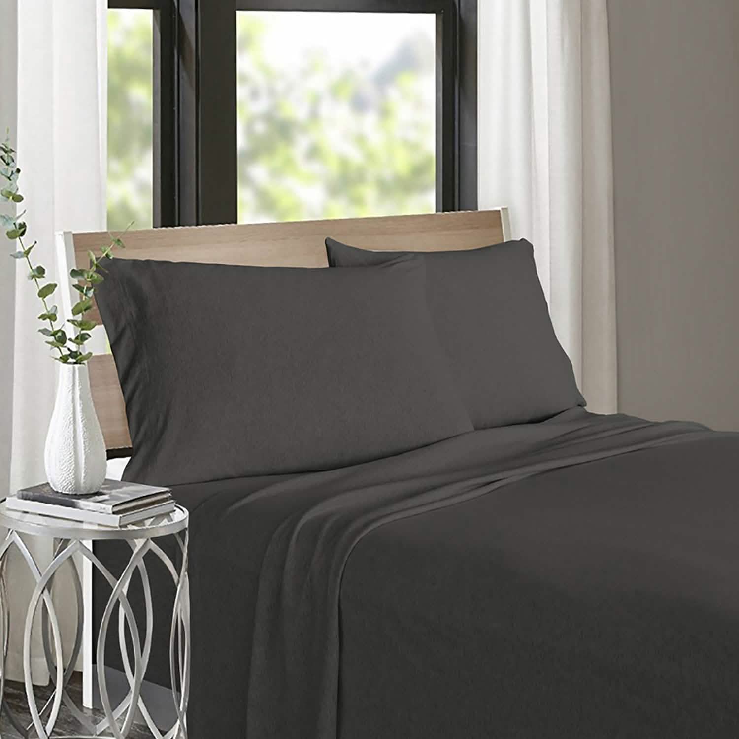 Soft Tees Luxury Cotton Modal Jersey Knit Sheet Set DailySale