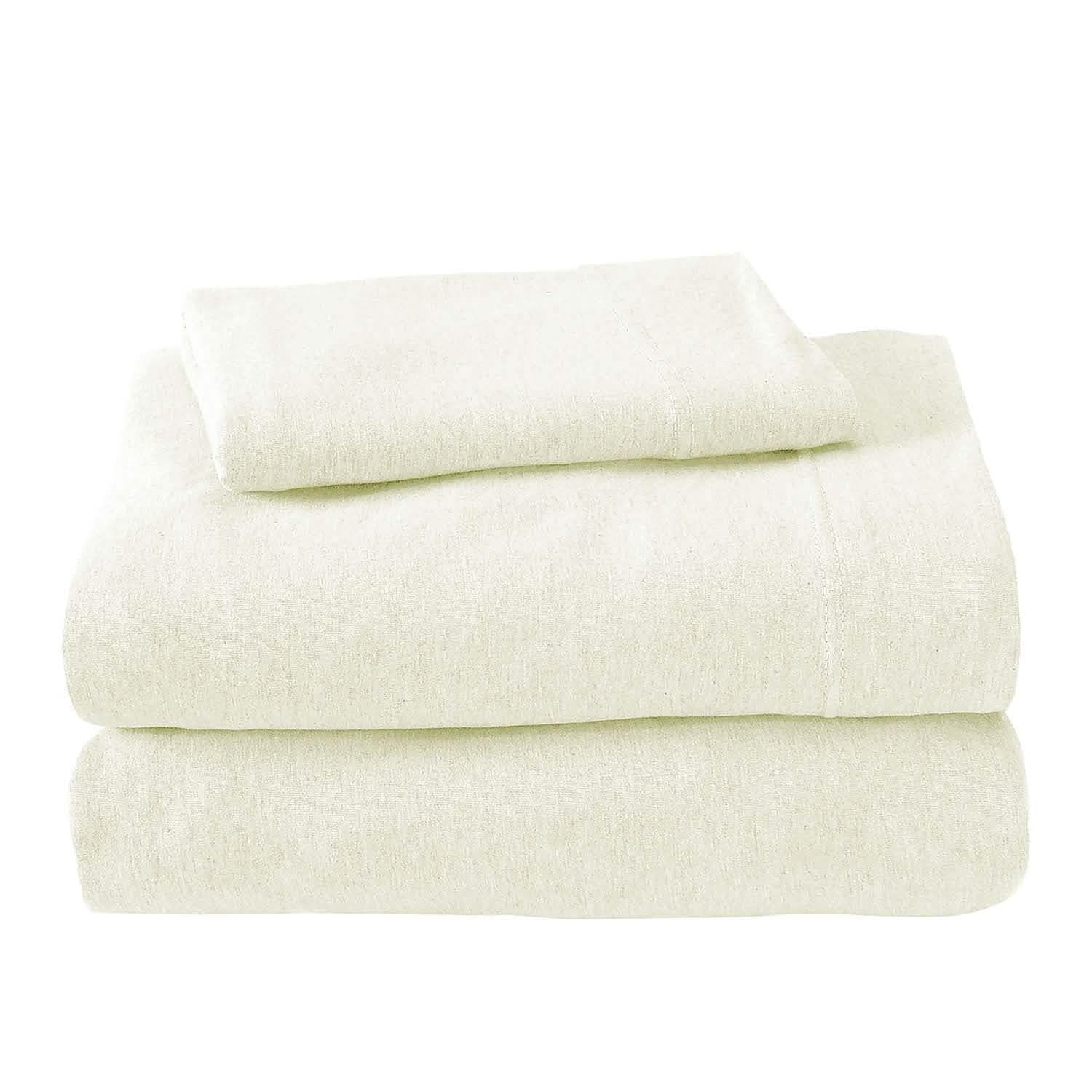 Soft Tees Luxury Cotton Modal Jersey Knit Sheet Set DailySale