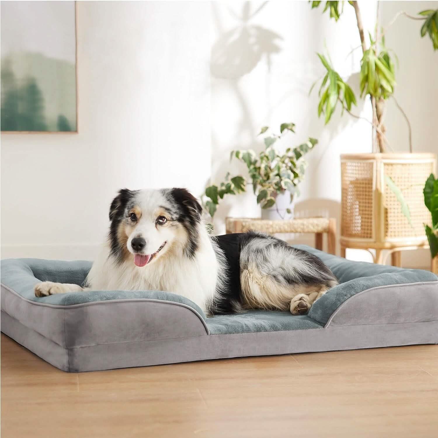 Soft Warm Plush Puppy Cozy Nest Sofa Non-Slip Bed Cushion Mat DailySale