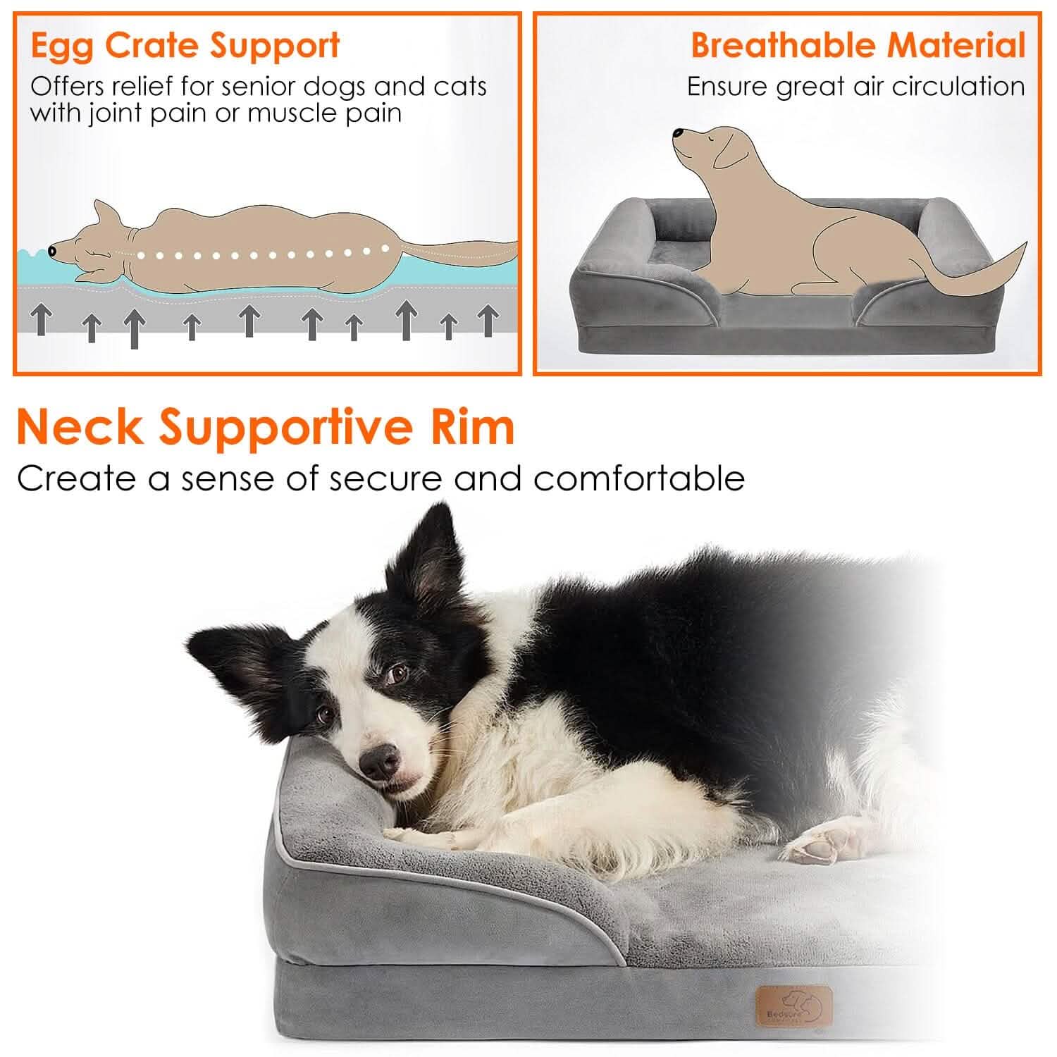 Soft Warm Plush Puppy Cozy Nest Sofa Non-Slip Bed Cushion Mat DailySale