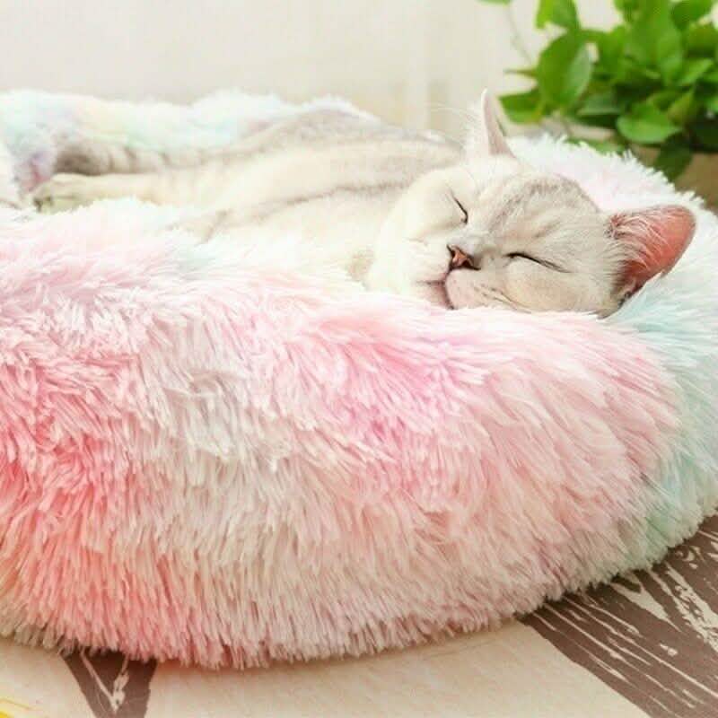 Soft Winter Warm Plush Calming Pet Bed DailySale