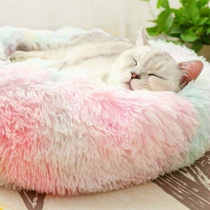 Soft Winter Warm Plush Calming Pet Bed DailySale