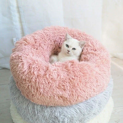 Soft Winter Warm Plush Calming Pet Bed DailySale