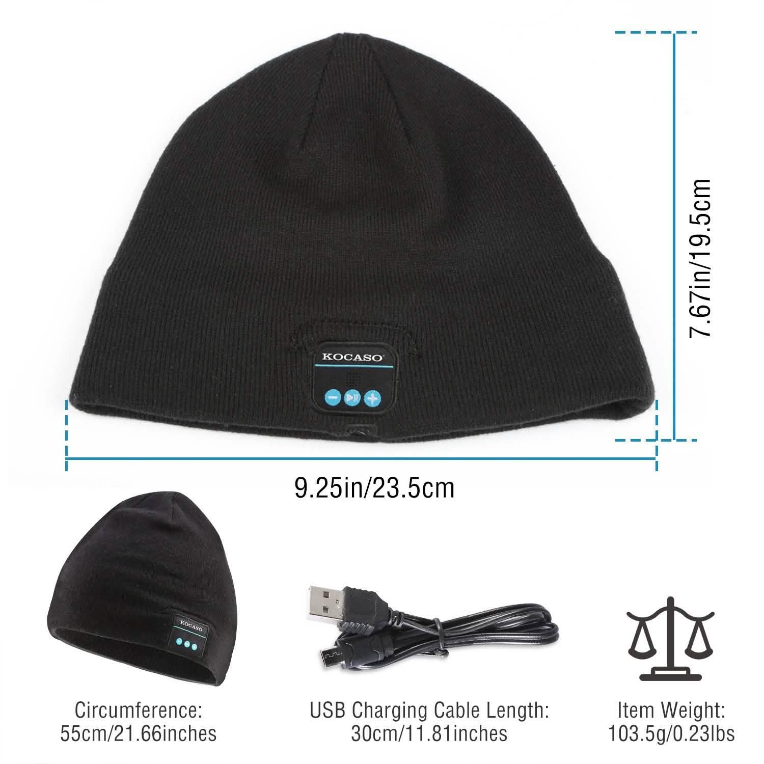 Soft Wireless Beanie Headphone Hat with V4.2 Noise Cancellation DailySale