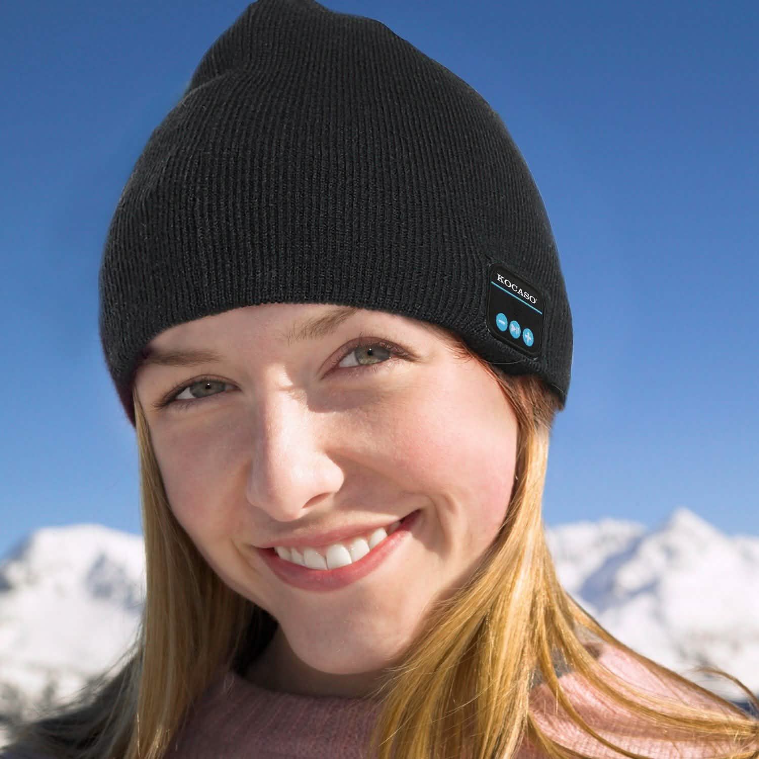 Soft Wireless Beanie Headphone Hat with V4.2 Noise Cancellation DailySale