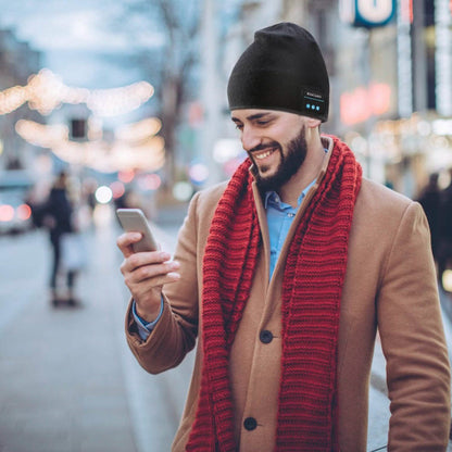 Soft Wireless Beanie Headphone Hat with V4.2 Noise Cancellation DailySale