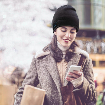 Soft Wireless Beanie Headphone Hat with V4.2 Noise Cancellation DailySale