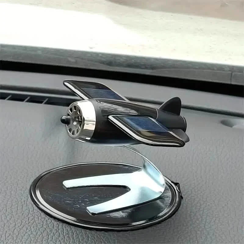 Solar Airplane Creative Car Decoration DailySale