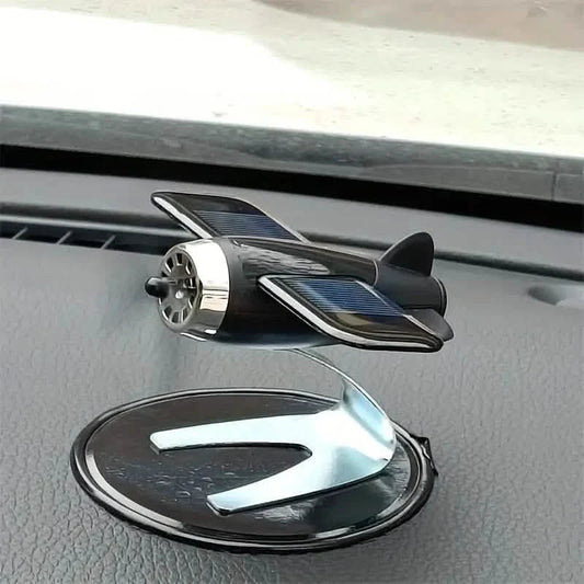 Solar Airplane Creative Car Decoration DailySale