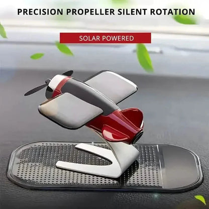 Solar Airplane Creative Car Decoration DailySale