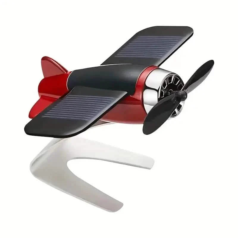 Solar Airplane Creative Car Decoration DailySale