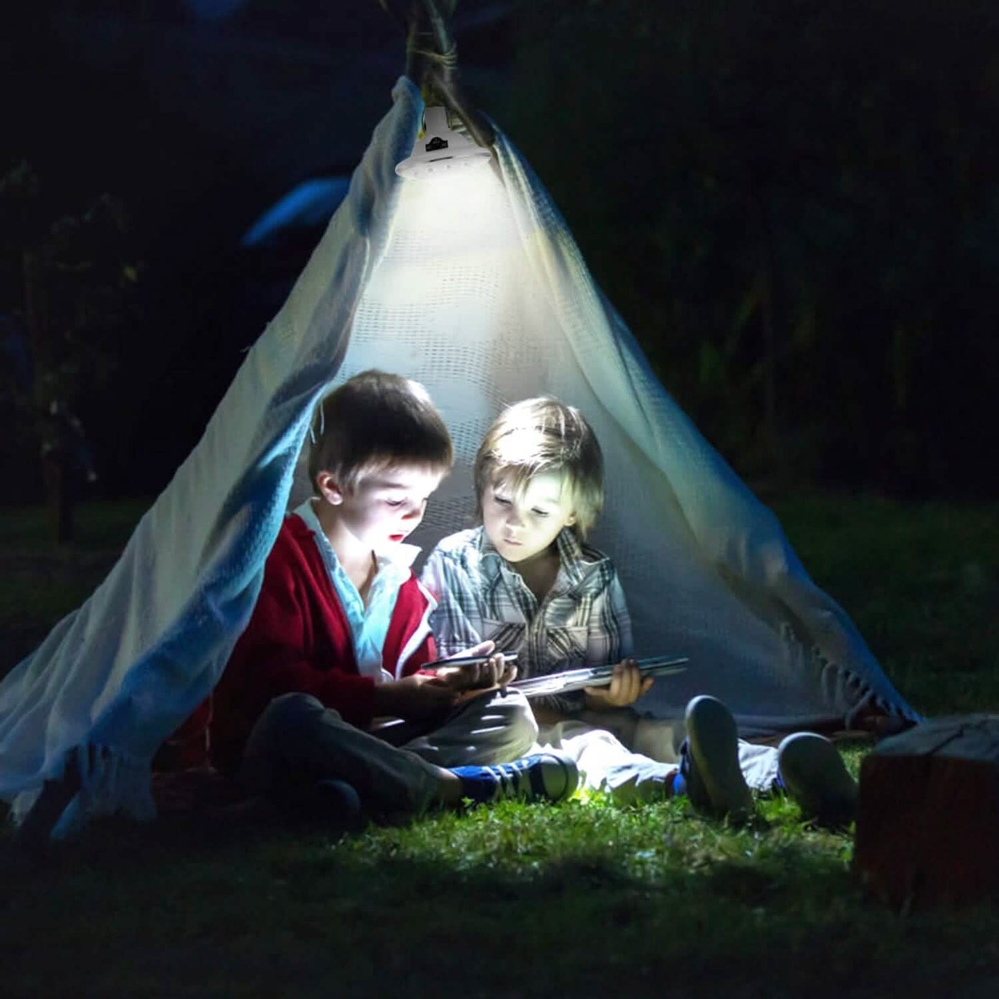 Solar Camping Light Hanging LED Bulb Lamp DailySale
