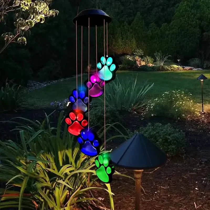 Solar Dog Claw Wind Chime Light DailySale