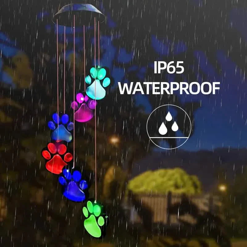 Solar Dog Claw Wind Chime Light DailySale