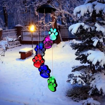 Solar Dog Claw Wind Chime Light DailySale