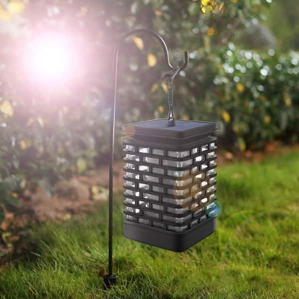 Solar Flame Hanging Lantern Lights DailySale