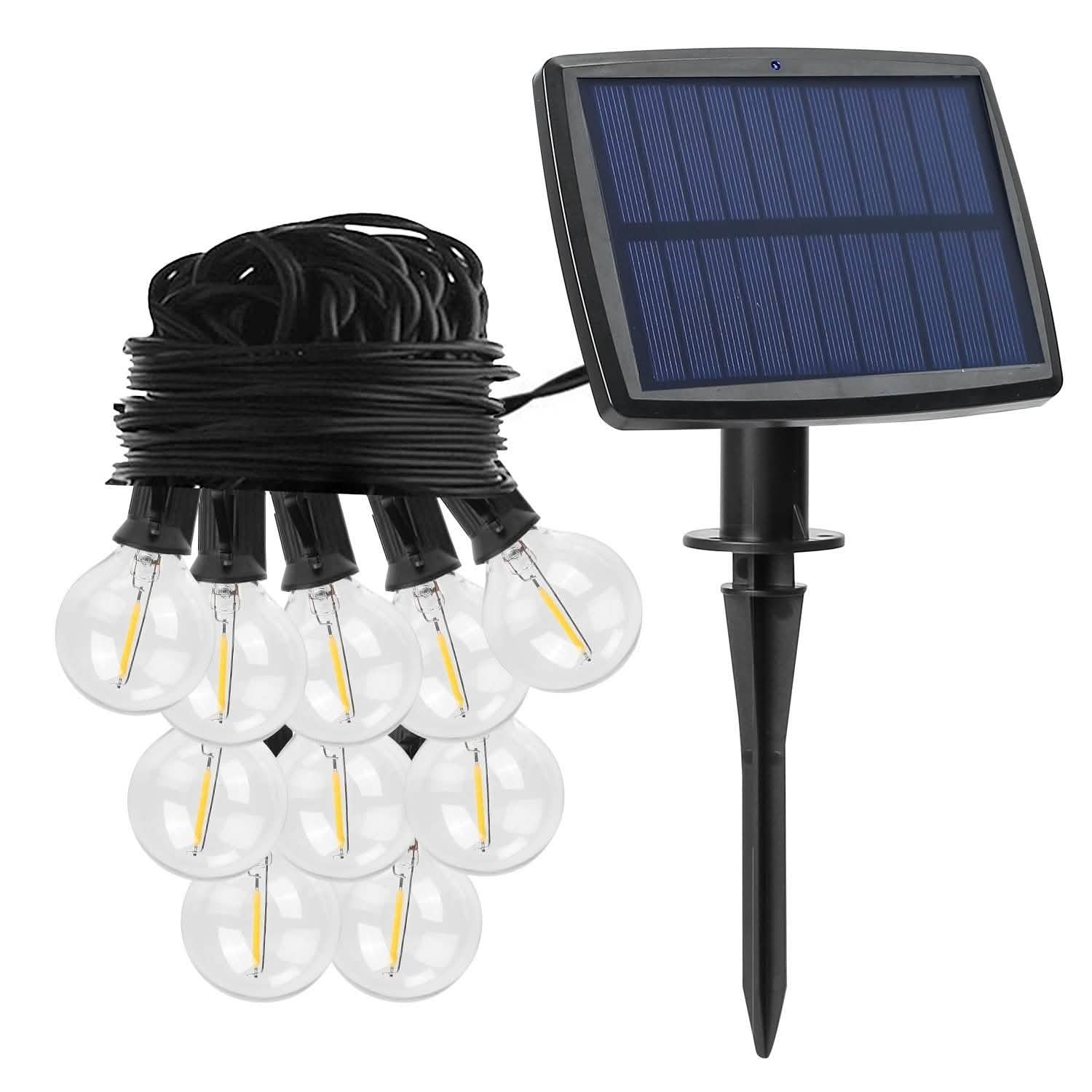 Solar Globe String Light Waterball LED DailySale