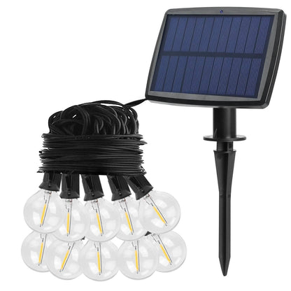 Solar Globe String Light Waterball LED DailySale