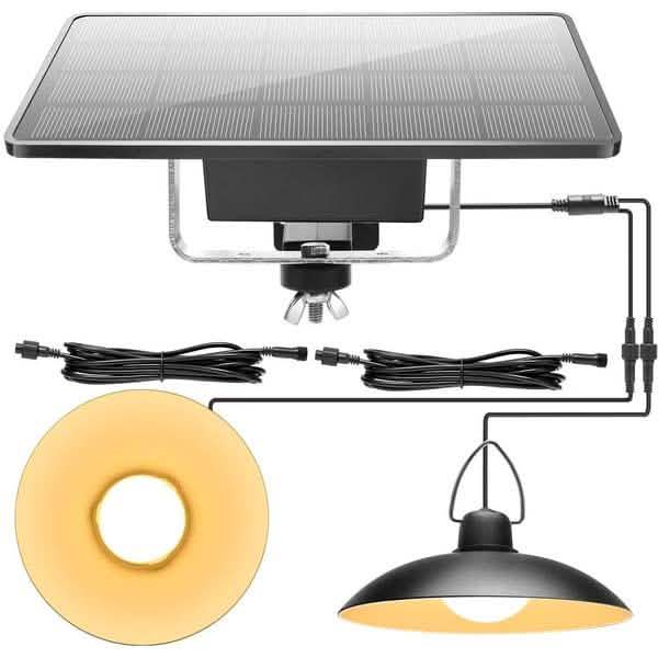 Solar Hanging Lamp for Camping Home Garden Patio DailySale