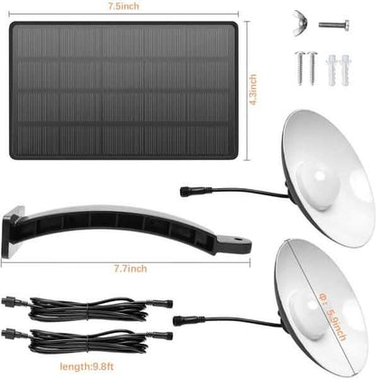 Solar Hanging Lamp for Camping Home Garden Patio DailySale