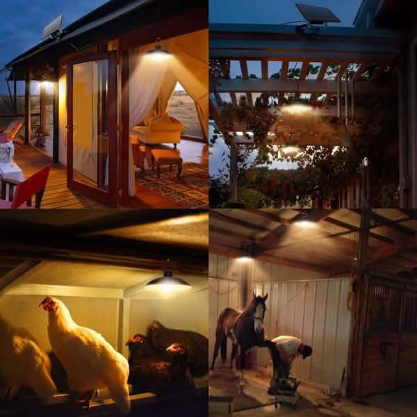 Solar Hanging Lamp for Camping Home Garden Patio DailySale