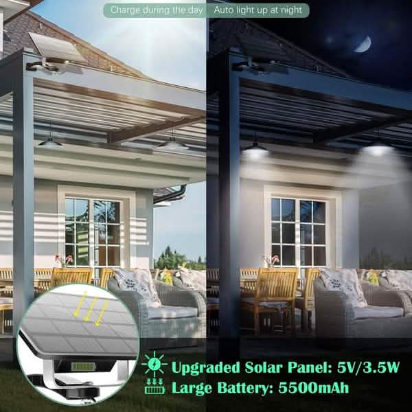 Solar Hanging Lamp for Camping Home Garden Patio DailySale