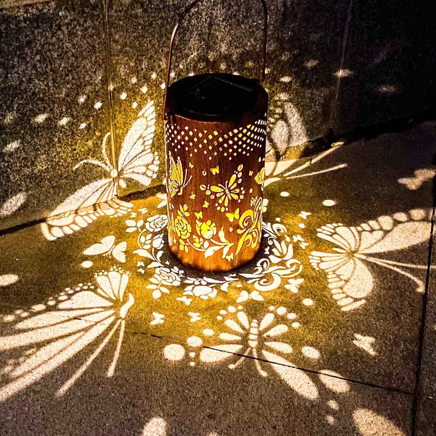Solar Lanterns Outdoor Hanging Lantern Lights DailySale