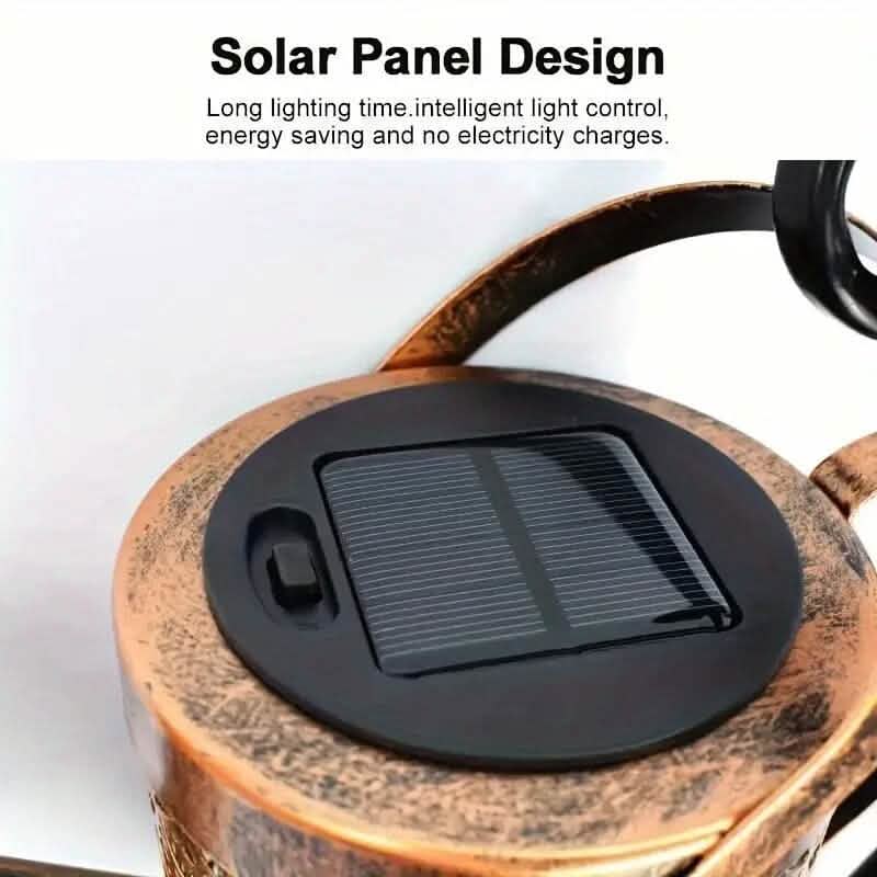 Solar LED Watering Can String Lights DailySale