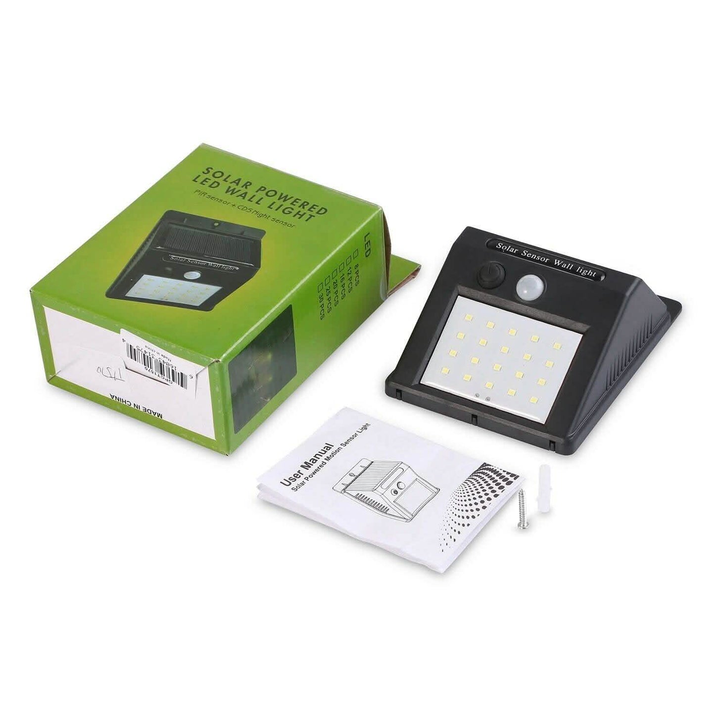Solar Light 20 LEDs Outdoor PIR DailySale