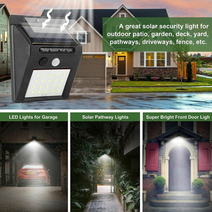 Solar Light 20 LEDs Outdoor PIR DailySale
