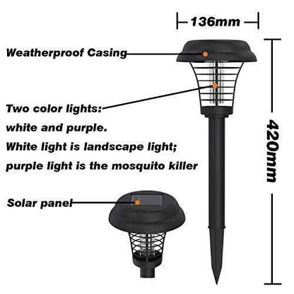 Solar Light With Bug Zapper DailySale