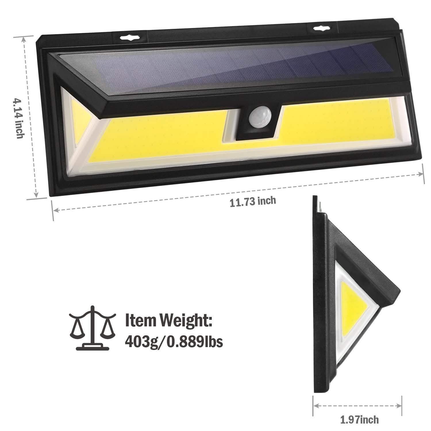 Solar Lights 180 LEDS Solar Wall Light DailySale