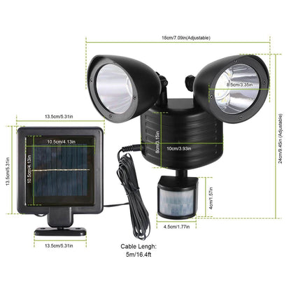 Solar Lights 22 LEDs Outdoor Security DailySale