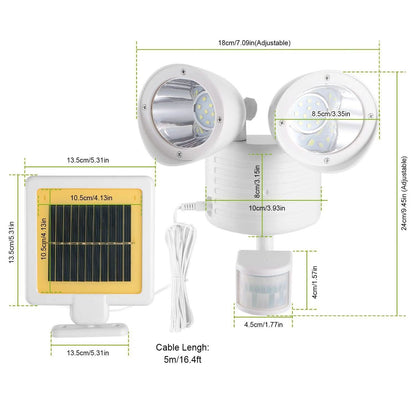 Solar Lights 22 LEDs Outdoor Security DailySale