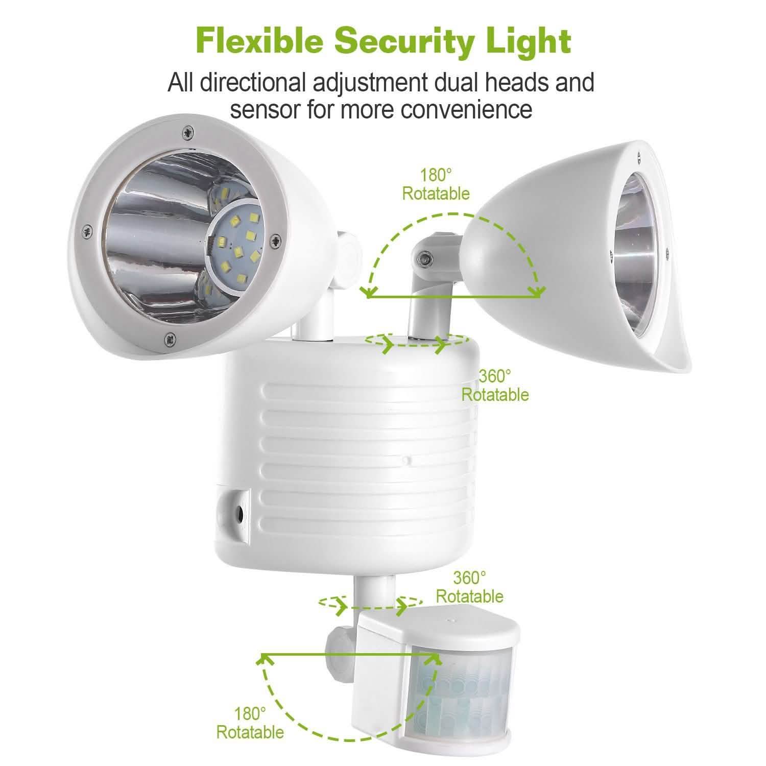 Solar Lights 22 LEDs Outdoor Security DailySale