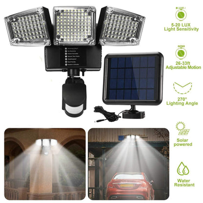 Solar Lights Outdoor 188 LEDs DailySale