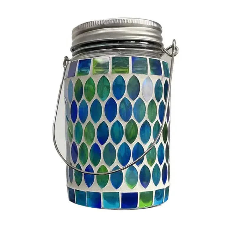 Solar Mosaic LED Waterproof Outdoor Hanging Lanterns DailySale
