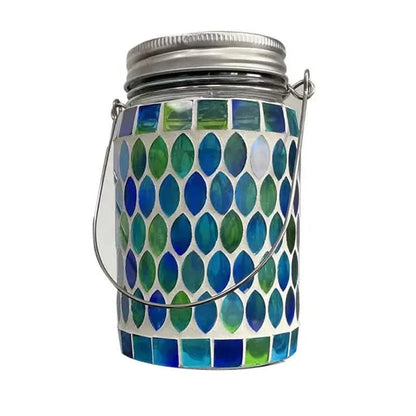 Solar Mosaic LED Waterproof Outdoor Hanging Lanterns DailySale