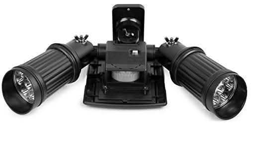 Solar Motion Sensor Twin Floodlight DailySale