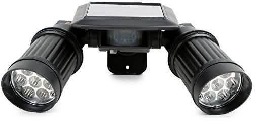 Solar Motion Sensor Twin Floodlight DailySale