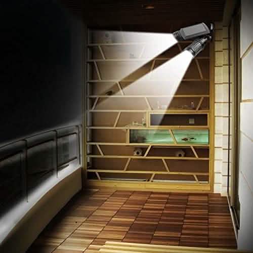 Solar Motion Sensor Twin Floodlight DailySale