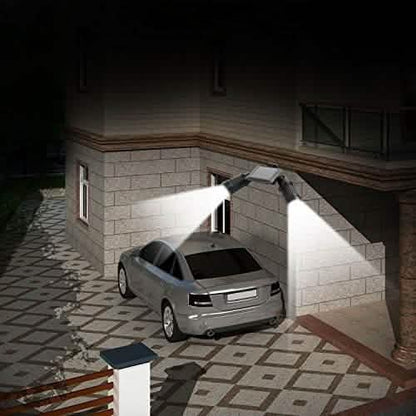 Solar Motion Sensor Twin Floodlight DailySale