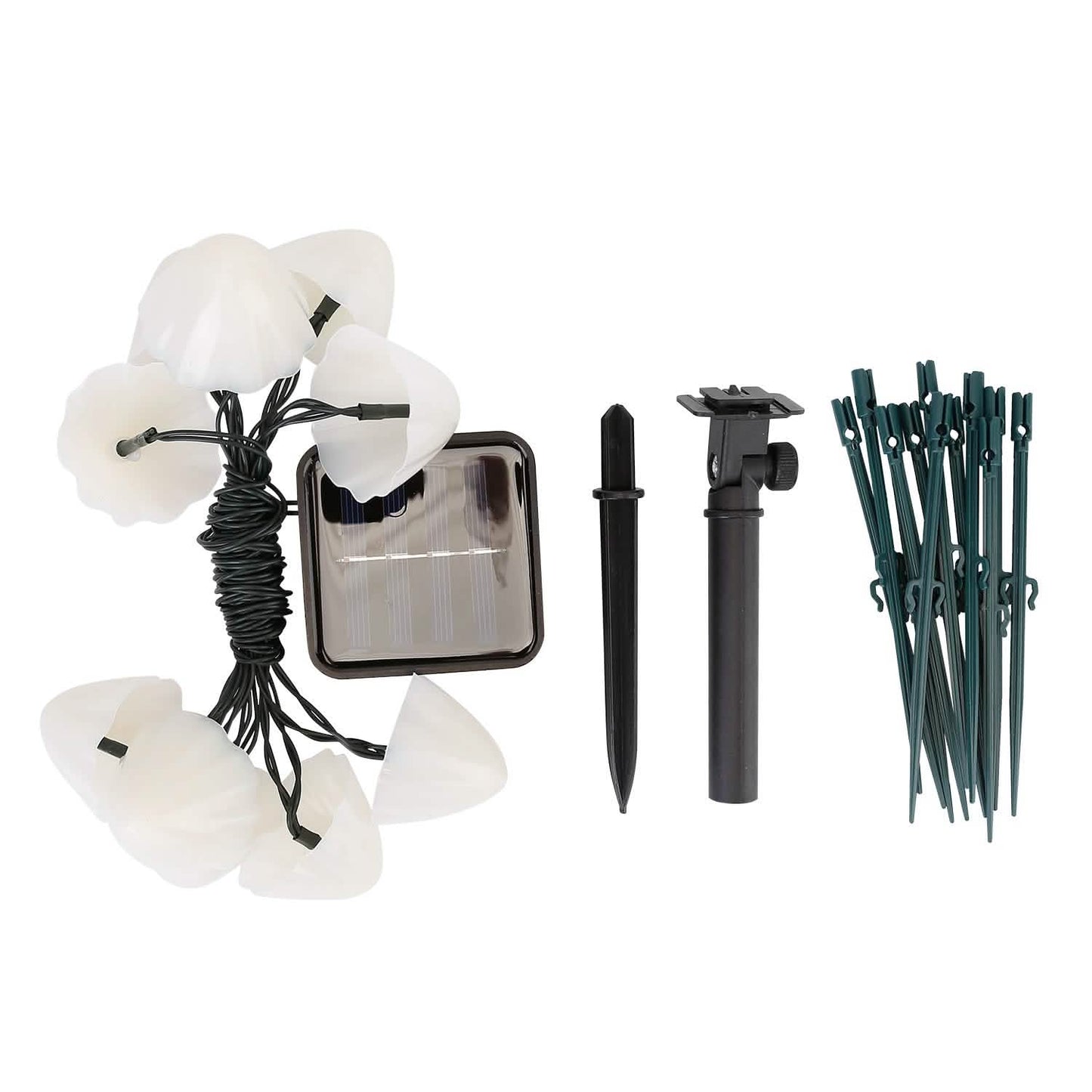 Solar Mushroom Lights Outdoor Decoration 10 LED Light Stake DailySale