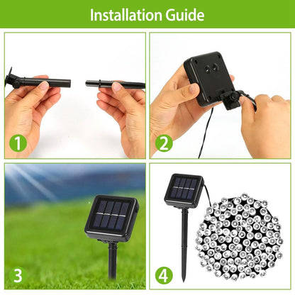 Solar Power LED String Lights DailySale