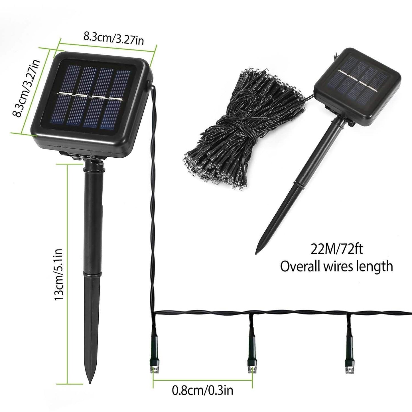 Solar Power LED String Lights DailySale