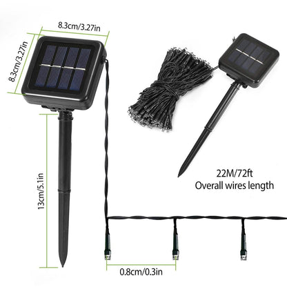 Solar Power LED String Lights DailySale