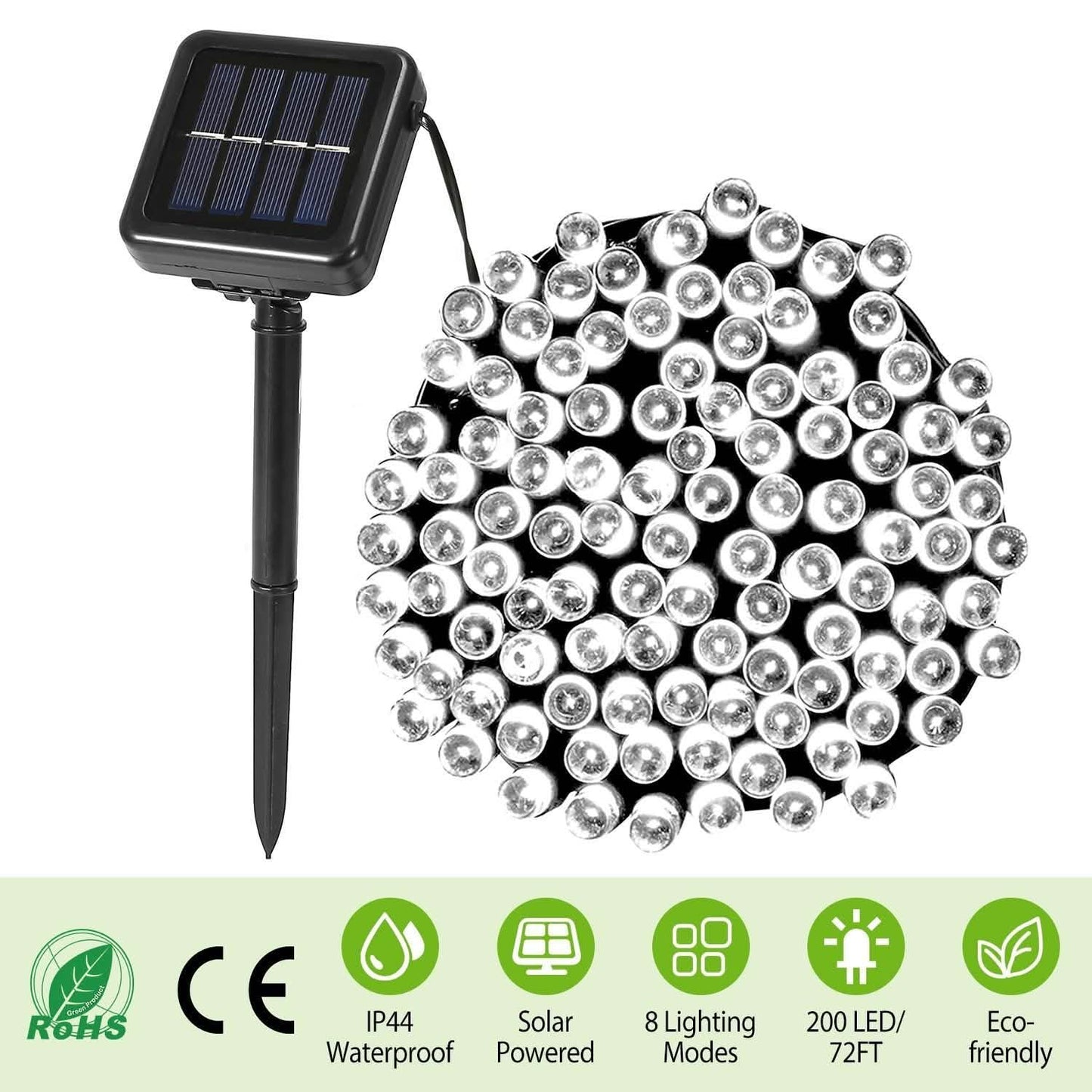 Solar Power LED String Lights DailySale