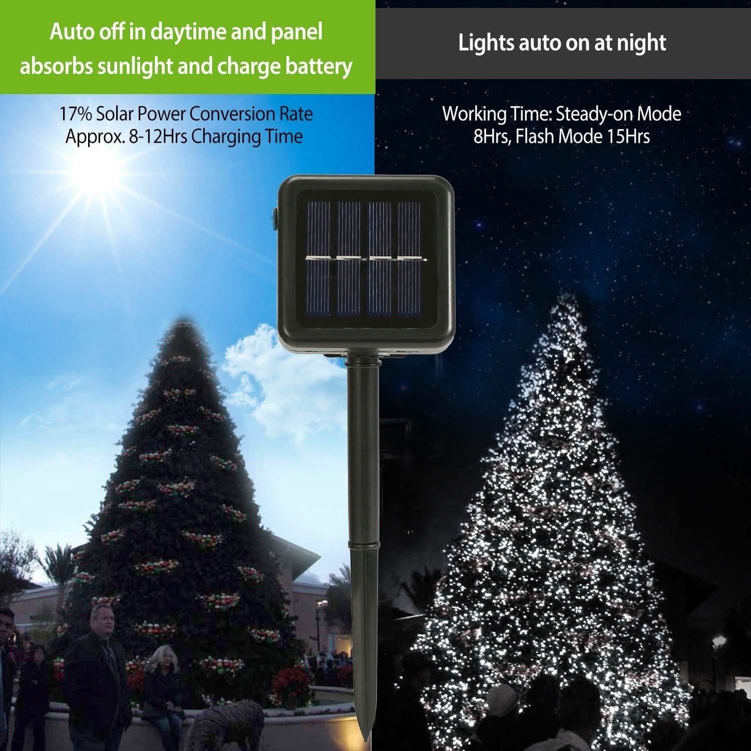 Solar Power LED String Lights DailySale