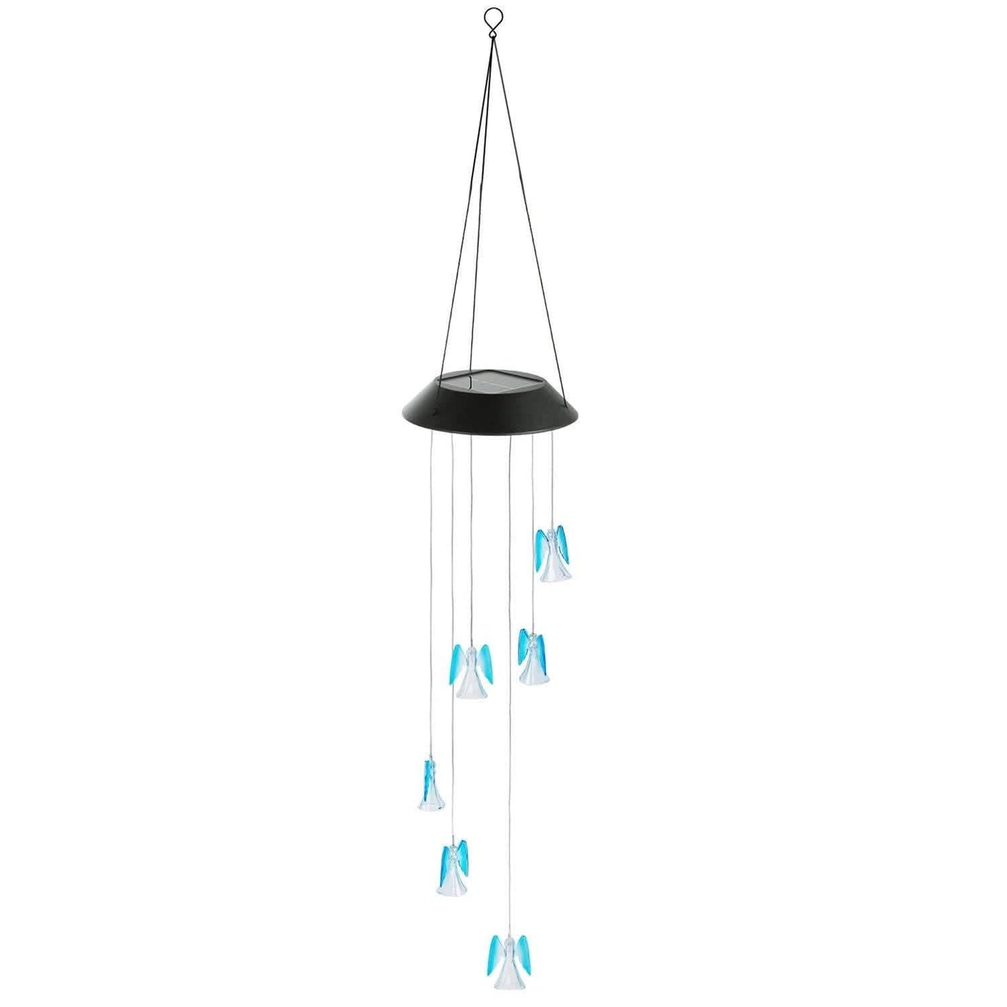 Solar Powered Angel Lights Wind Chimes LED Color Changing DailySale